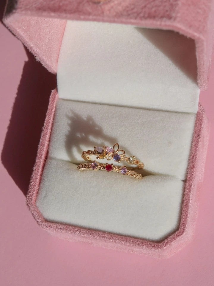 Minimal Blooming Ring