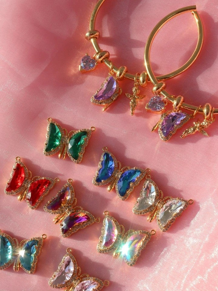 Dreamy Butterfly Magnetic Friendship Bracelet For Couples