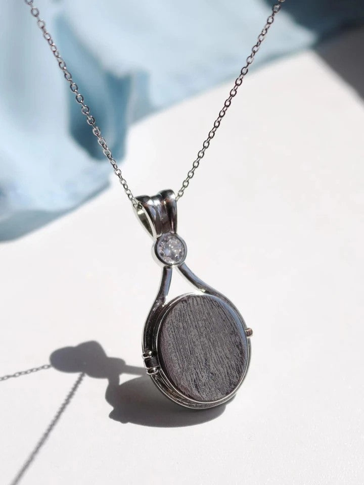 Personalized Photo H2O Just Add Water Steel Necklace