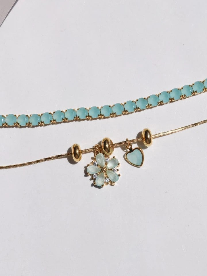 Shiny Petals Love Bracelet