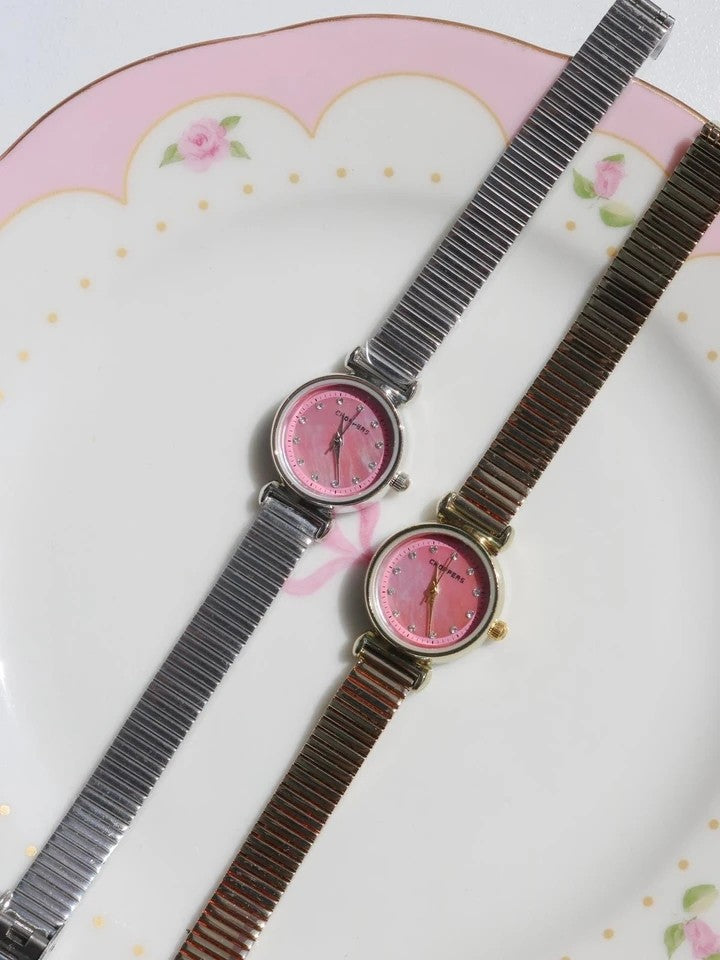 Aura Glow Steel Watch