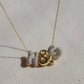 You & Me Personalized 925 Silver Necklace