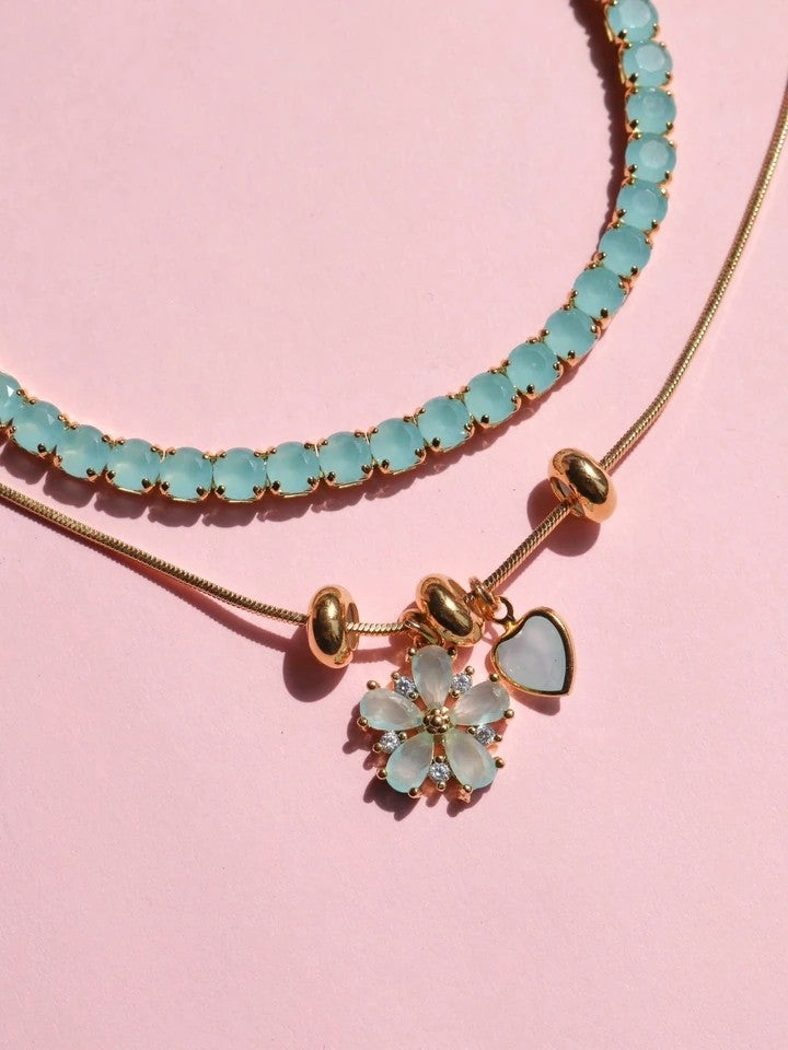 Shiny Petals Love Bracelet