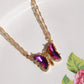 Dreamy Magnetic Butterfly Necklace