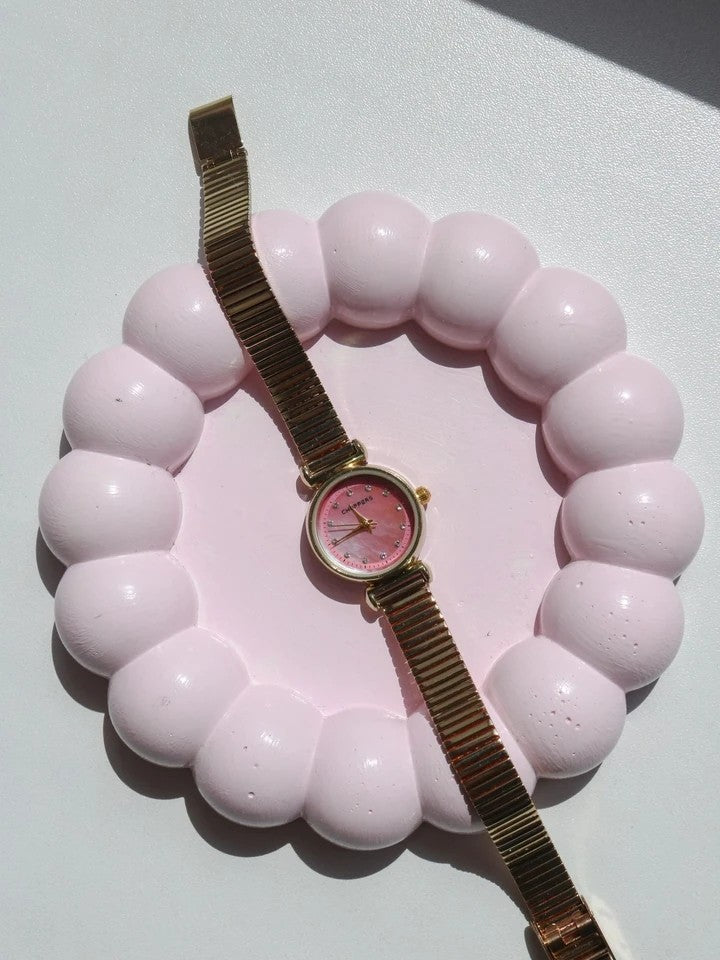 Aura Glow Steel Watch