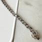 Zircon Stone Thick Chain Steel Bracelet