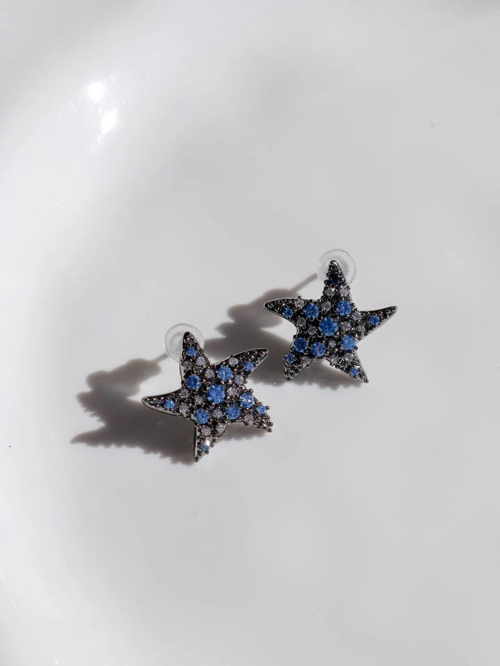 Frozen Star Earrings