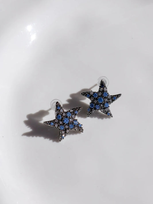 Frozen Star Earrings