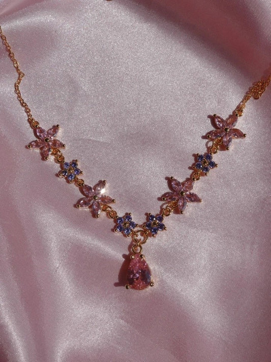 Waterdrop Of Magical Garden Necklace