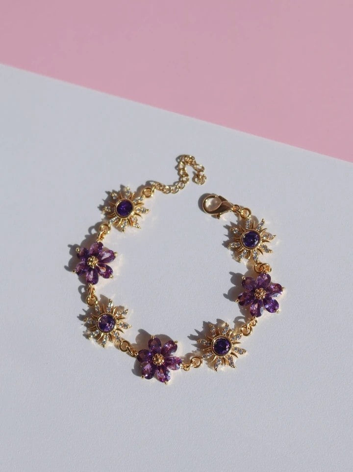 Rapunzel Shine And Glow Sun Flower Bracelet