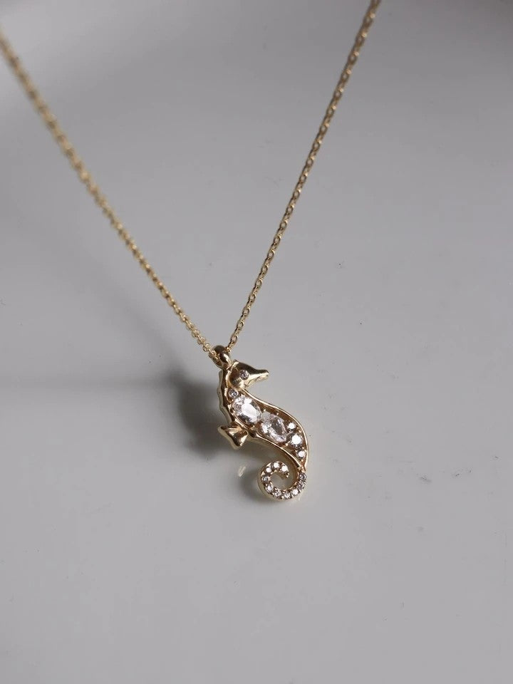 Seahorse 925 Silver Necklace