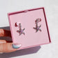 Pink Starfish Earring