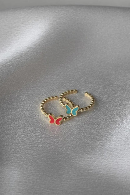 Butterfly Ring 925 Silver