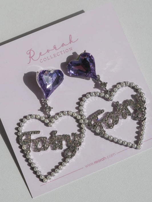 Fairy Earrings with Stones