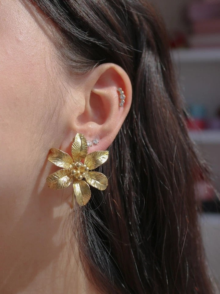 Hibiscus Earrings