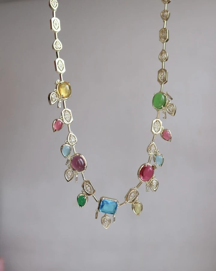 Colormix Multi Drops Necklace