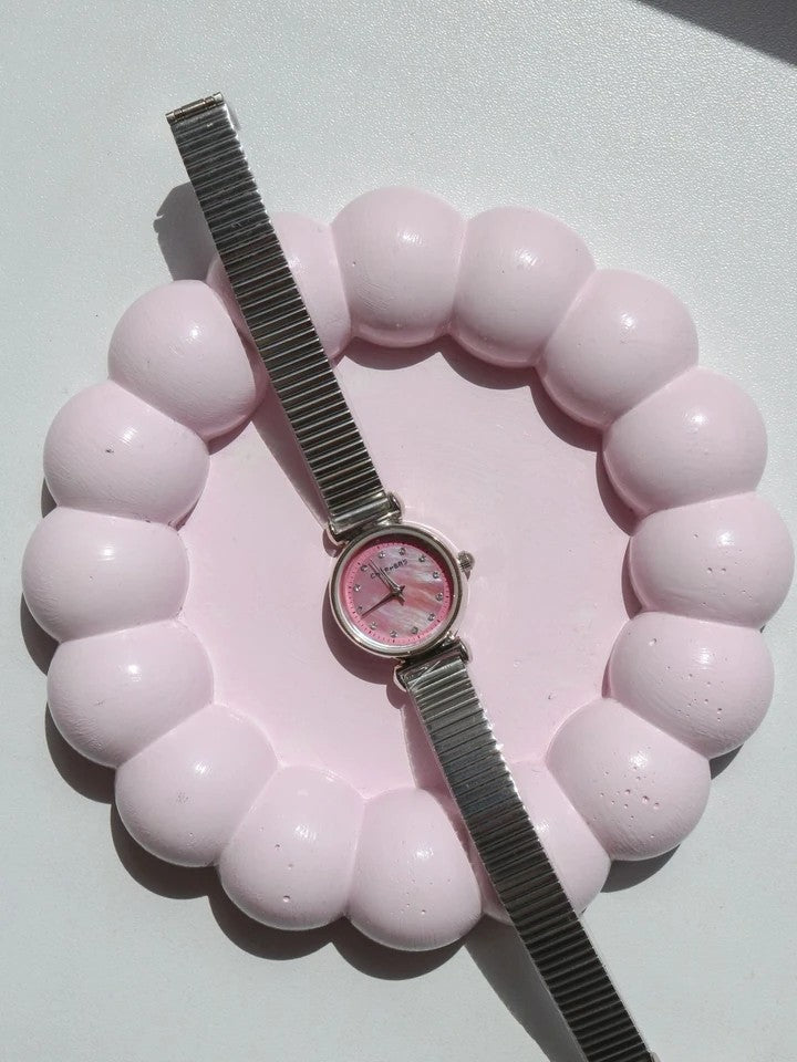 Aura Glow Steel Watch