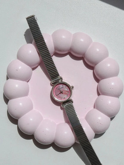 Aura Glow Steel Watch