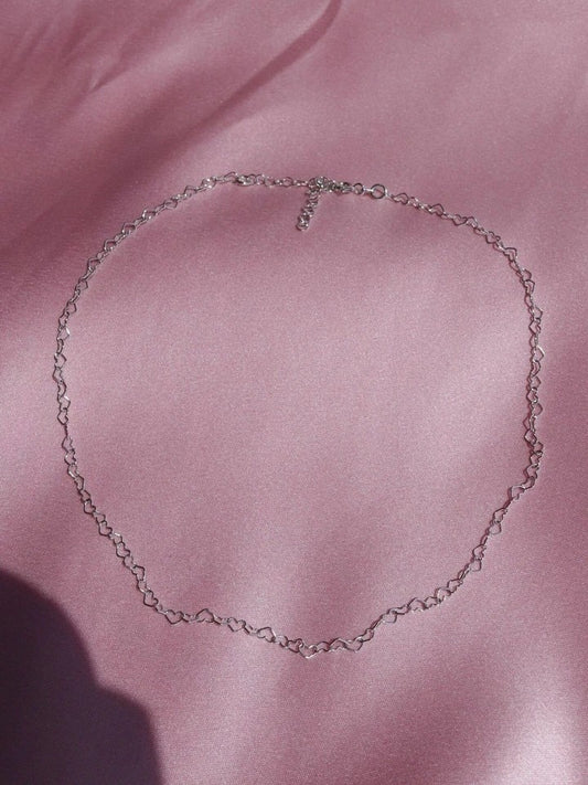 Heart To Heart 925 Silver Necklace