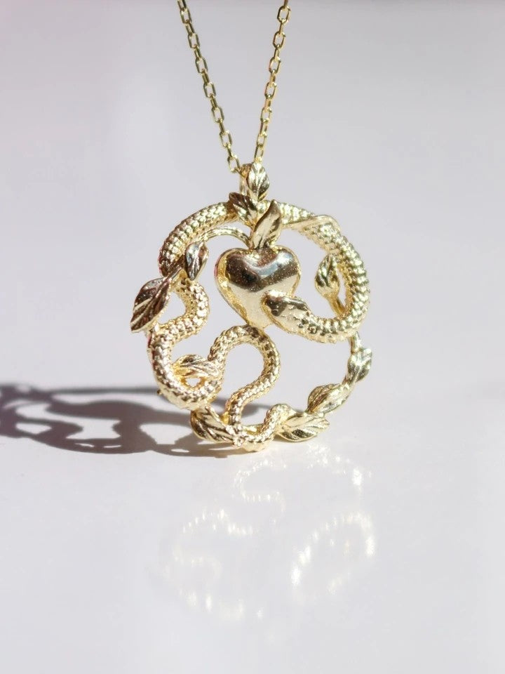 Forbidden Fruit 925 Silver Necklace