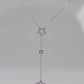Stardrop 925 Silver Y Necklace