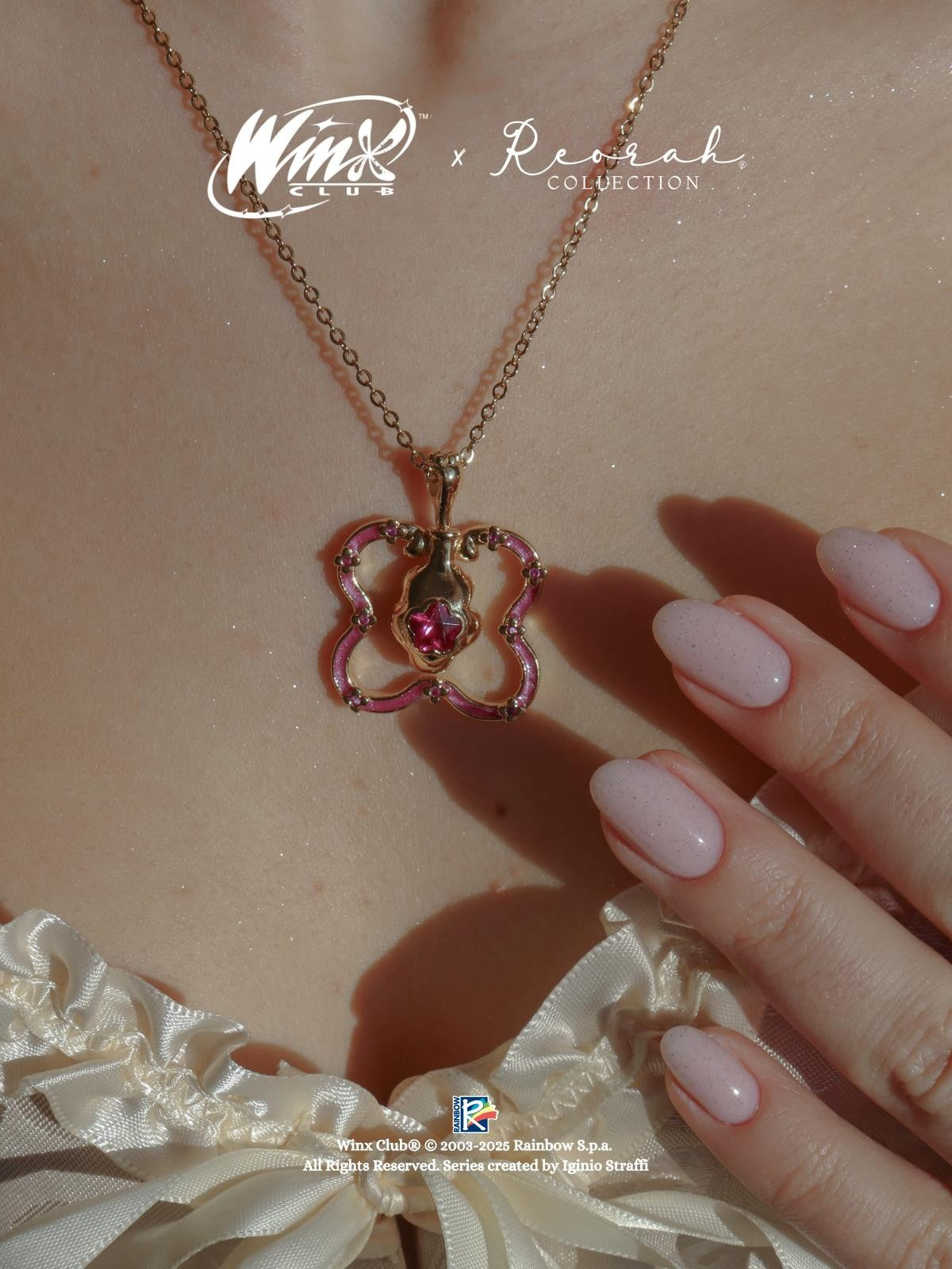 Winx Club® Flora Fairy Dust Bottle Necklace