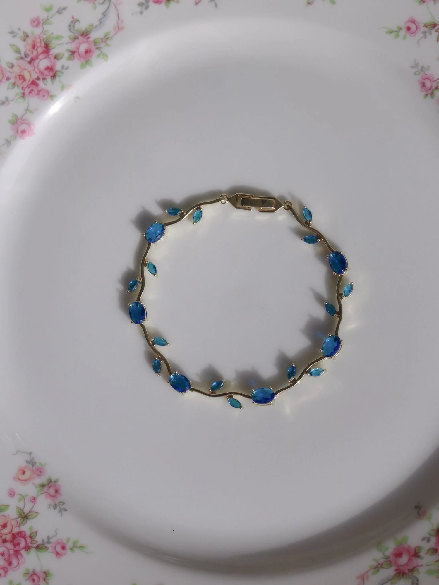Blue Tulip Garden Bracelet