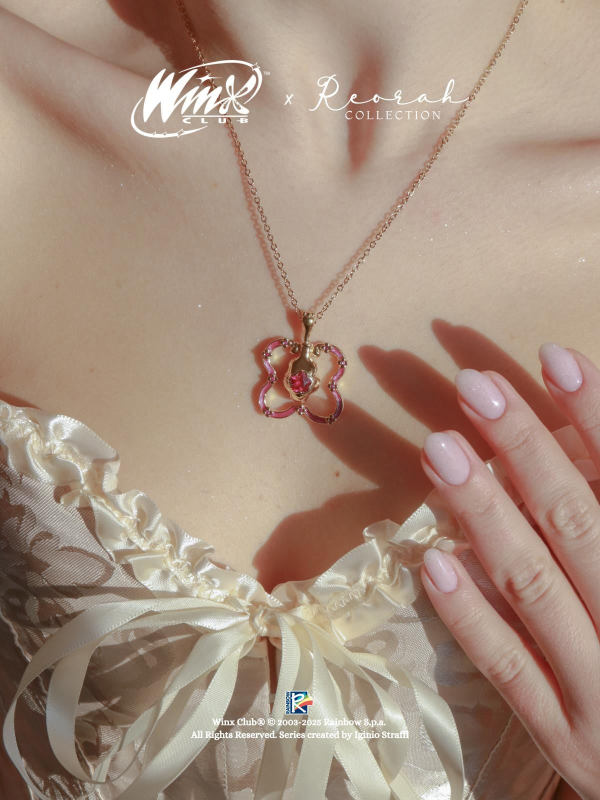 Winx Club® Flora Fairy Dust Bottle Necklace