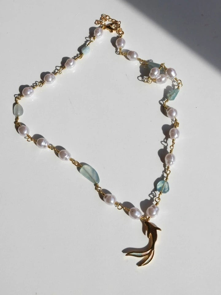 Blue Dolphin Necklace
