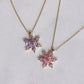 İnfinity Flower 925 Silver Necklace