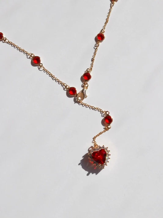 Bloody Heart Necklace