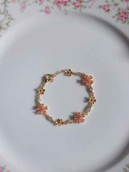 Flower Ladies Code Bracelet