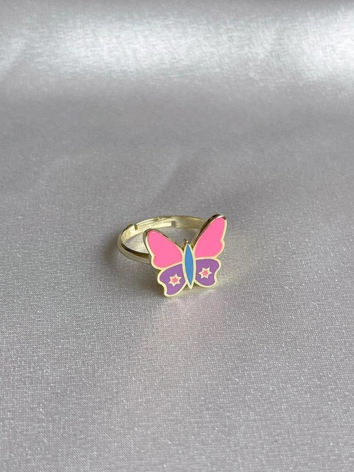 Cowboy Butterfly 925 Silver Ring