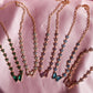 Butterfly Fairy Garden Choker Necklace