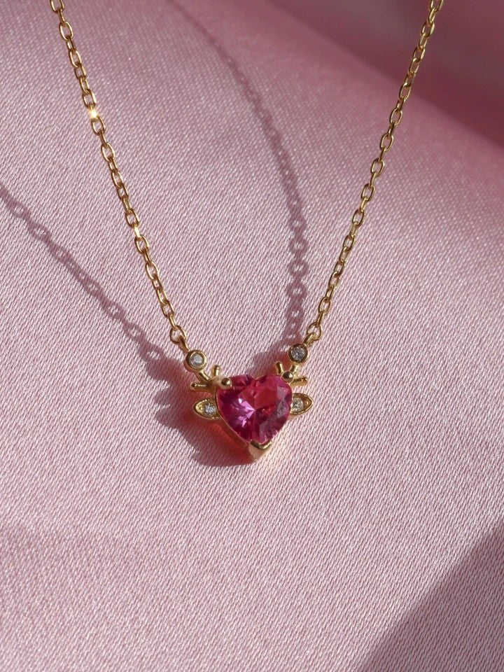 Sweet Tooth 925 Silver Heart Necklace