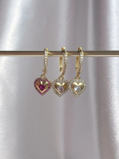 Cinderella Zircon Stone Earrings