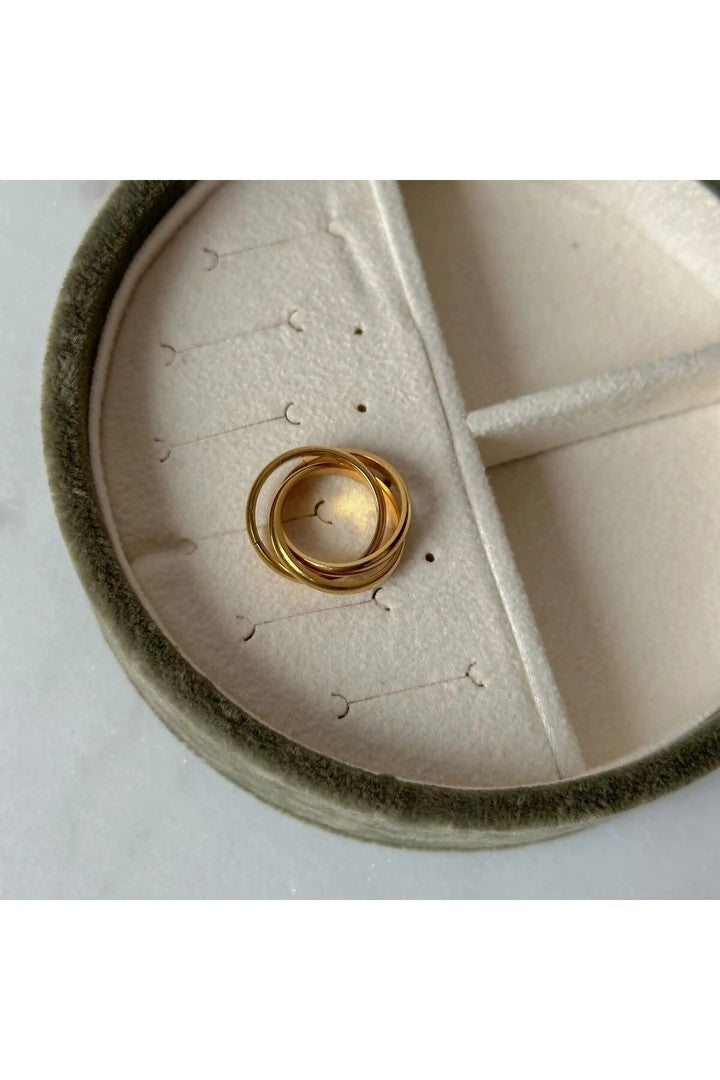 Three Row Cool Ring M Size