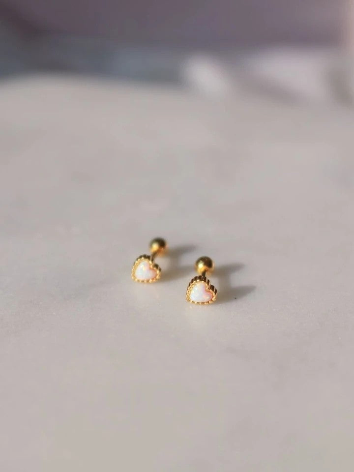 Opal Heart And Star Piercing Quantity