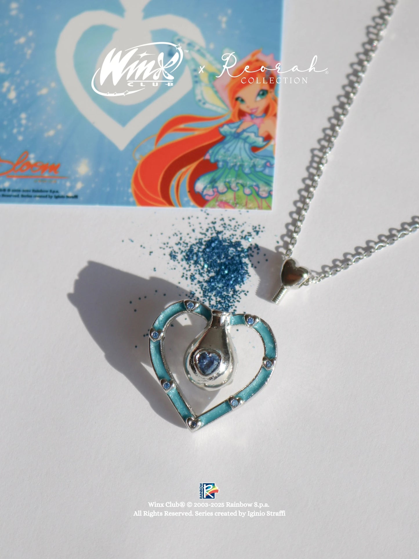 Winx Club® Bloom Fairy Dust Bottle Necklace