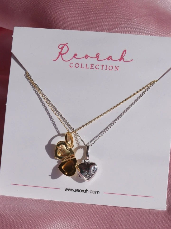 Love Minimal Souvenir Necklace 925 Silver