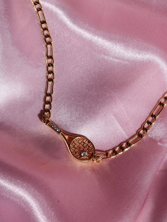 Tennis Racket Choker Necklace