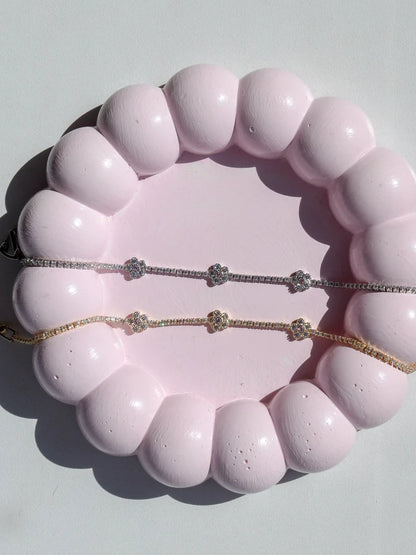 Glittering Bloom Waterway Bracelet