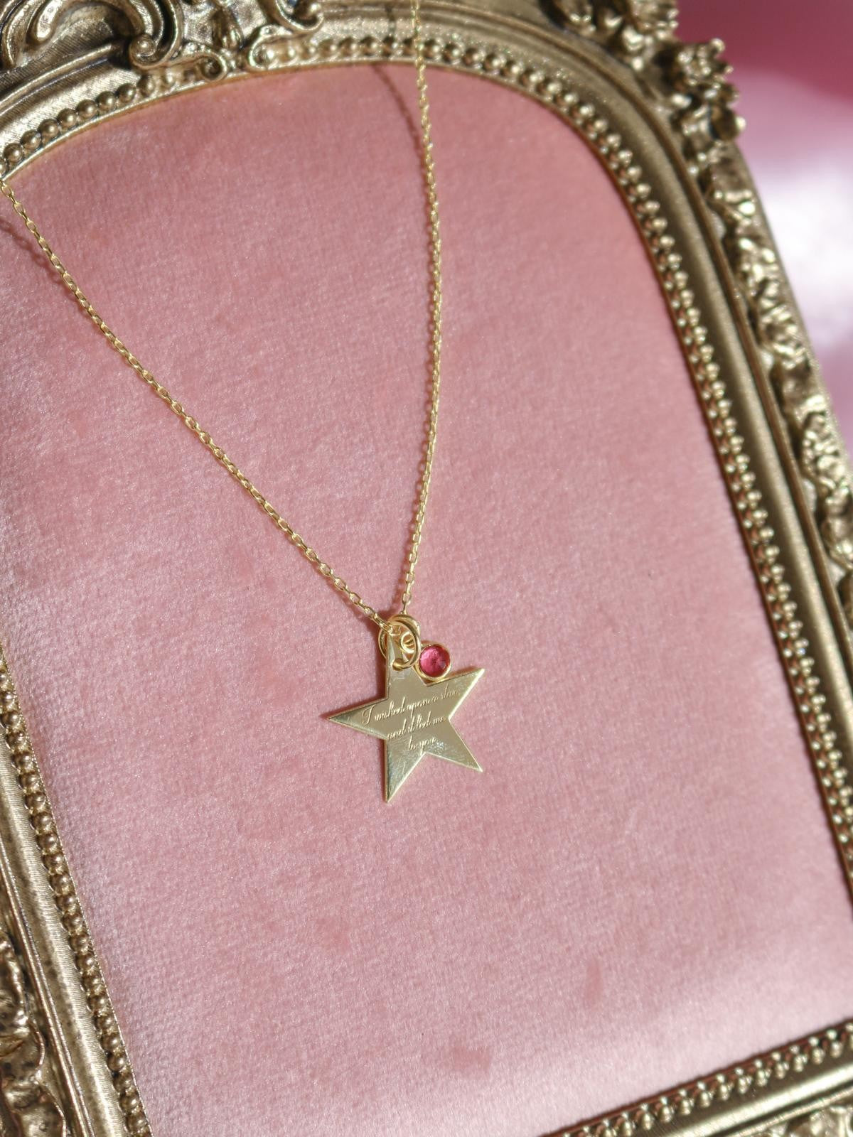 Personalized Star 925 Silver Necklace