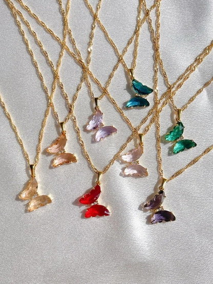 Fairy Butterfly Necklace