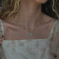 Turquoise Pearly Necklace
