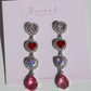 Shiny Heart Earrings