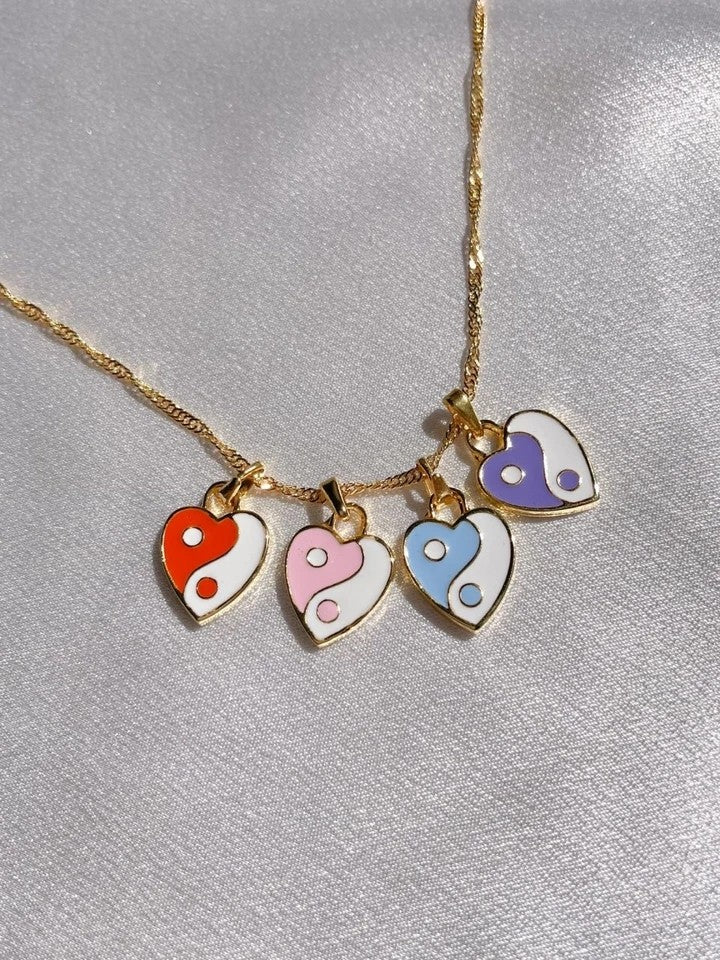 I Love Yin-Yang Necklace