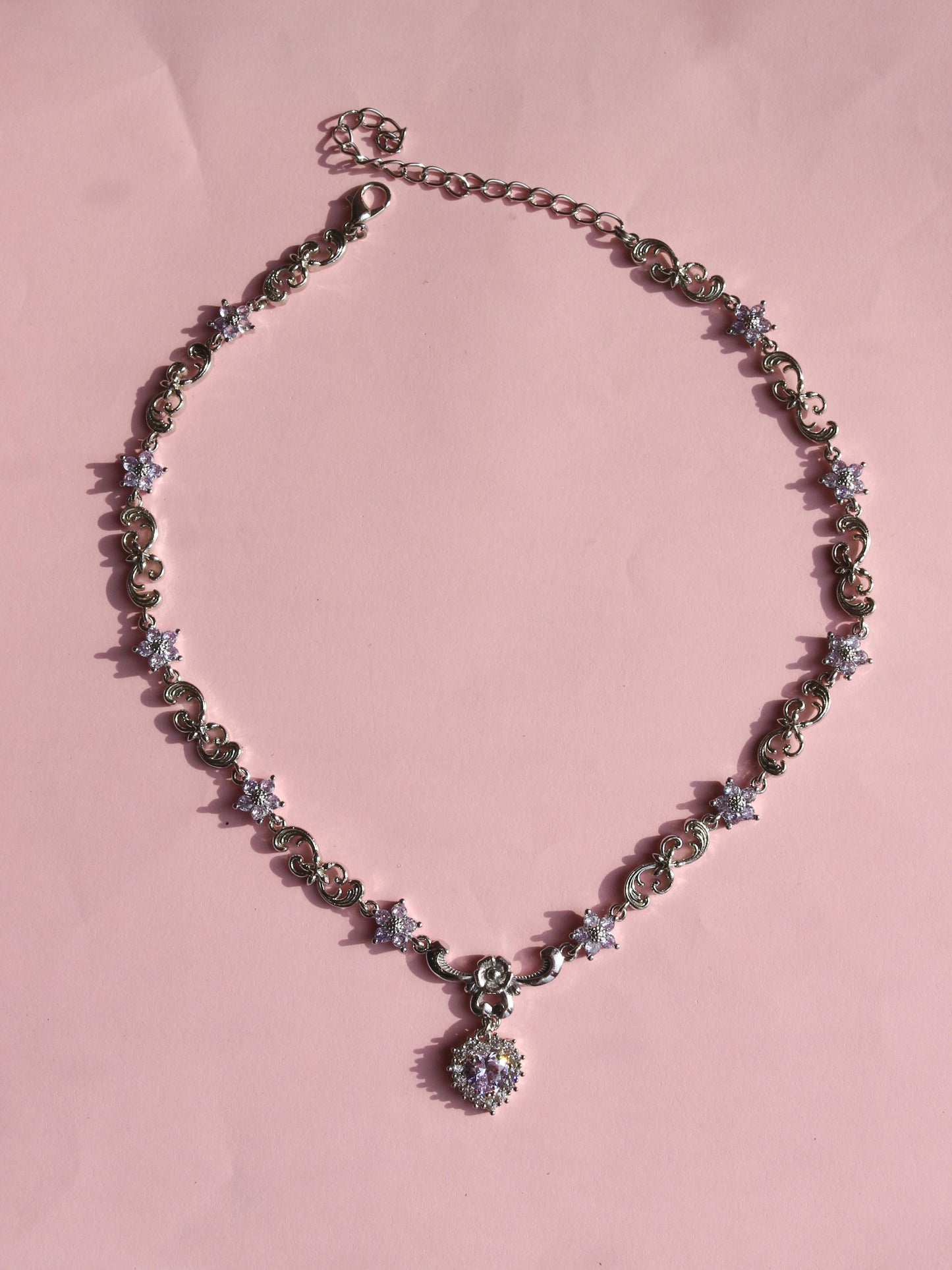 Queen's Royal Heart Necklace