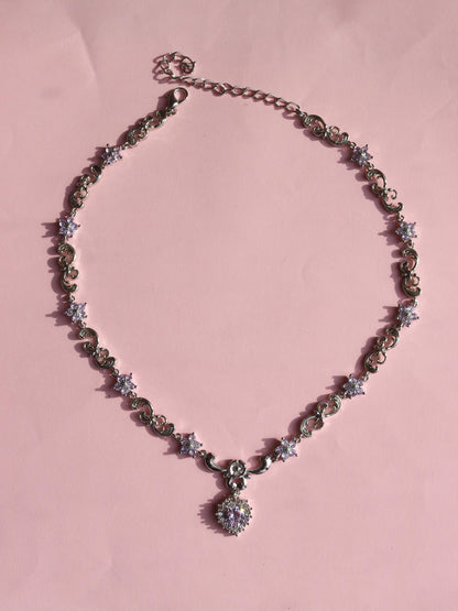 Queen's Royal Heart Necklace