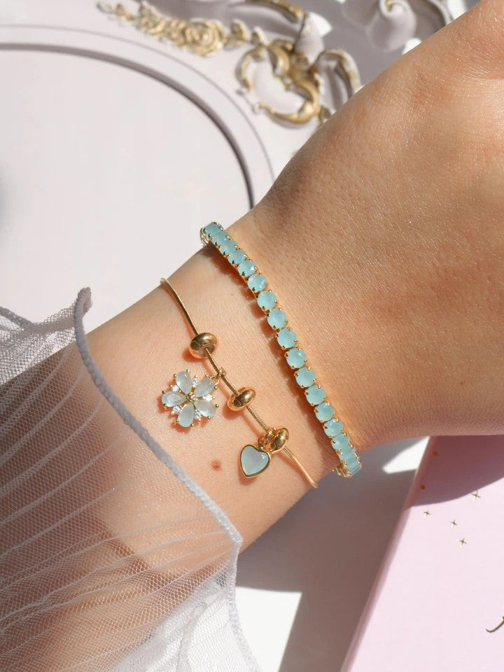 Shiny Petals Love Bracelet